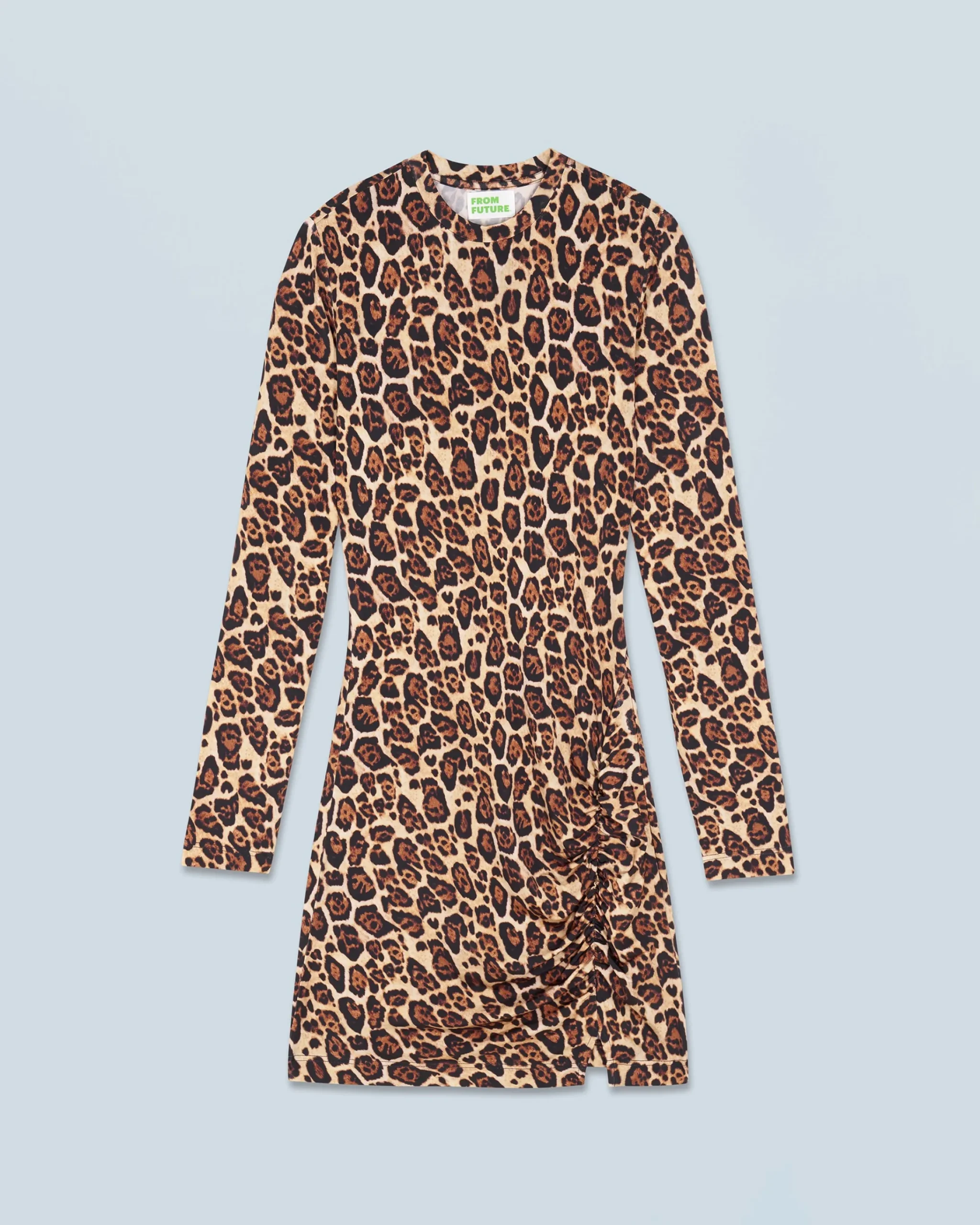 FROM FUTURE Abito Maglia lunga a maniche corte HotLeopard Fashion