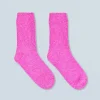 FROM FUTURE Calze a coste medio-alte Pink Fashion