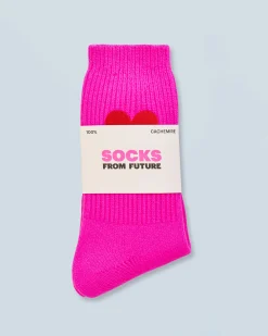 FROM FUTURE Calzini Mezza Gamba Cuore UtopicPink Flash Sale