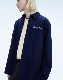 FROM FUTURE Camicia a maniche lunghe Popeline Shop
