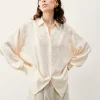 FROM FUTURE Camicia Maniche lunghe ChampagneJacquard Online