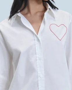 FROM FUTURE Camicia Maniche lunghe Bianco Outlet