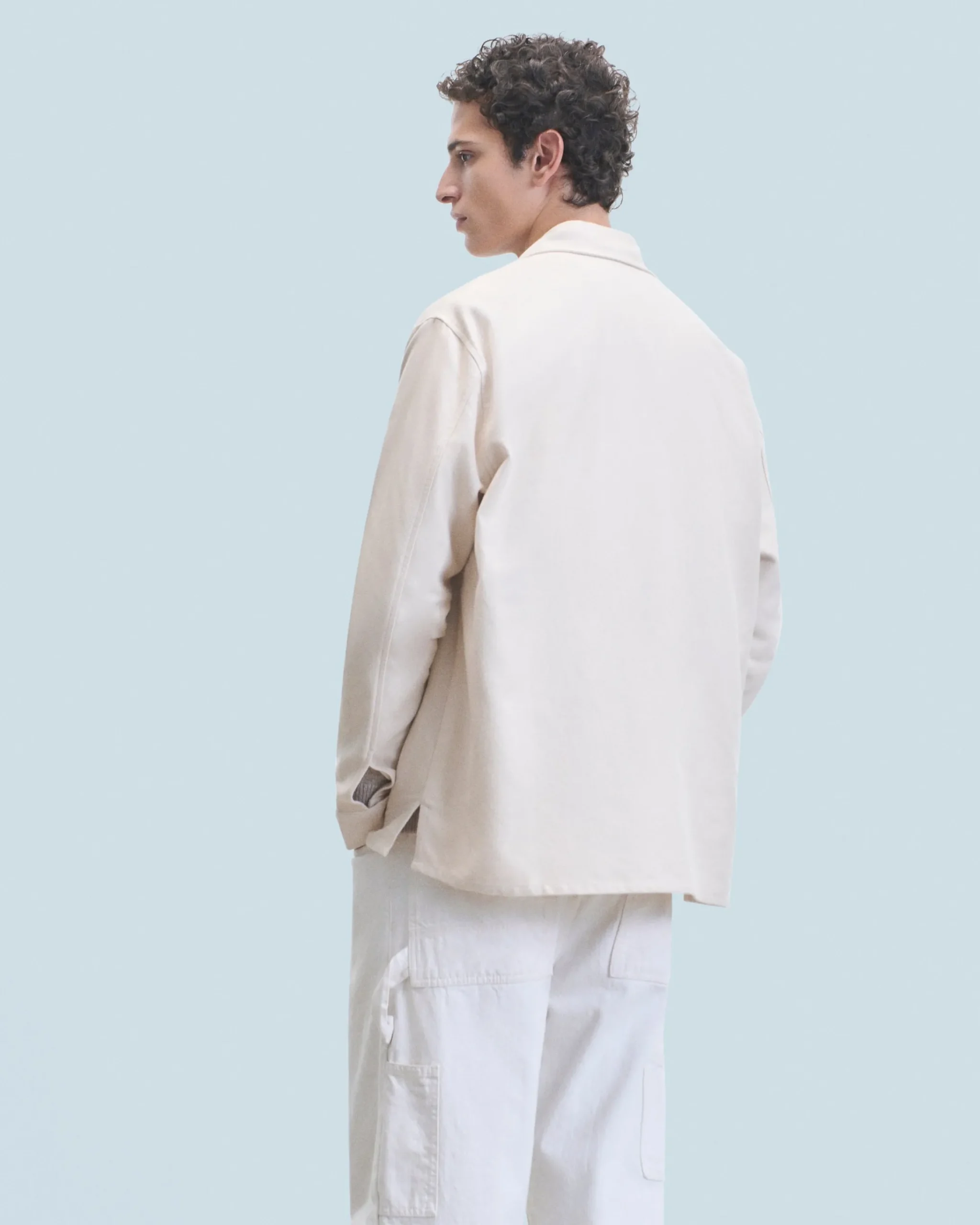 FROM FUTURE Camicia Maniche lunghe con Tasca Sabbiadeldeserto Sale