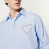 FROM FUTURE Camicia Maniche lunghe Popeline Strisceblu Shop