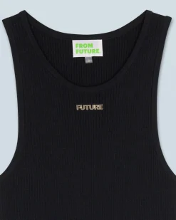 FROM FUTURE Canotta Nero Discount