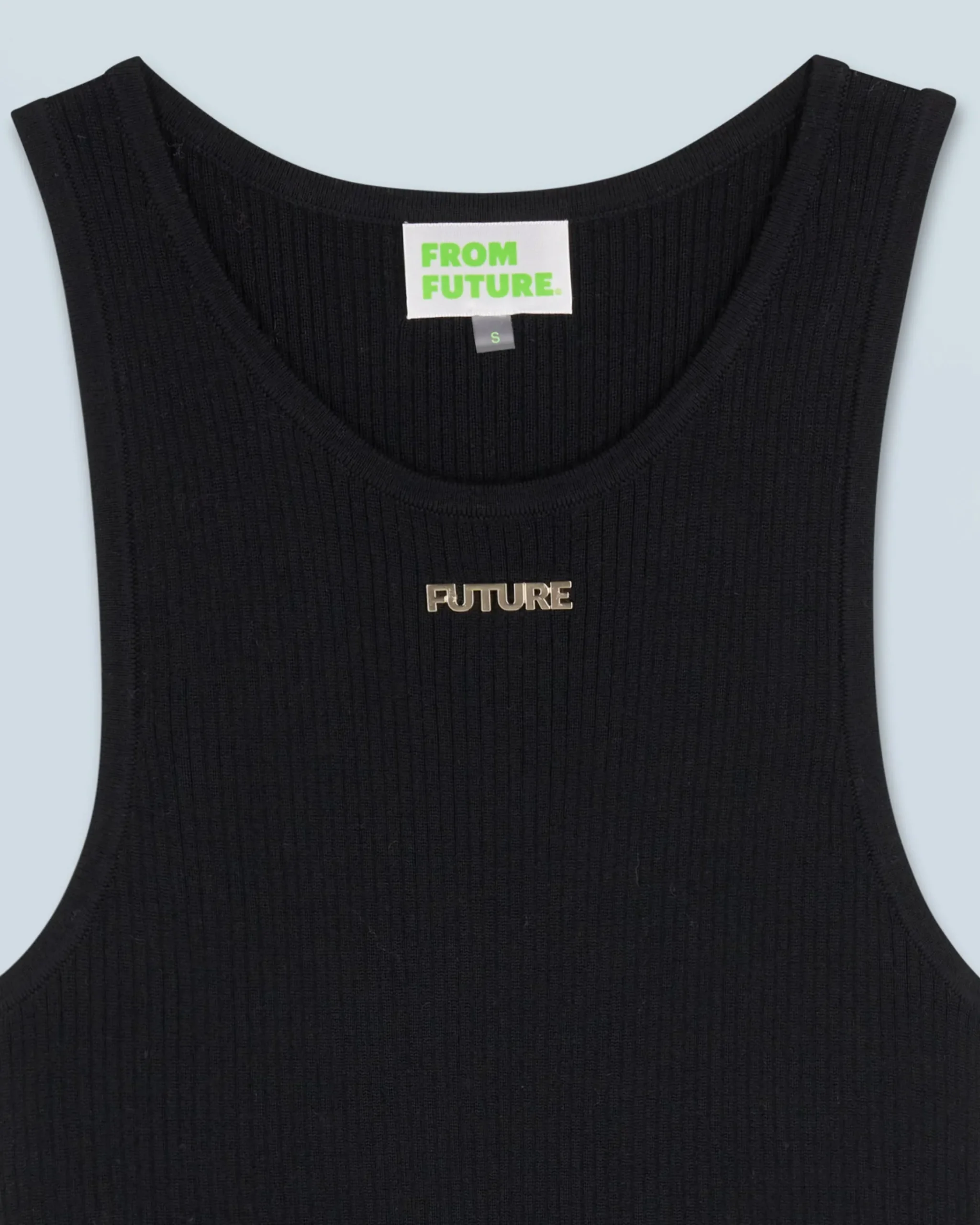 FROM FUTURE Canotta Nero Discount