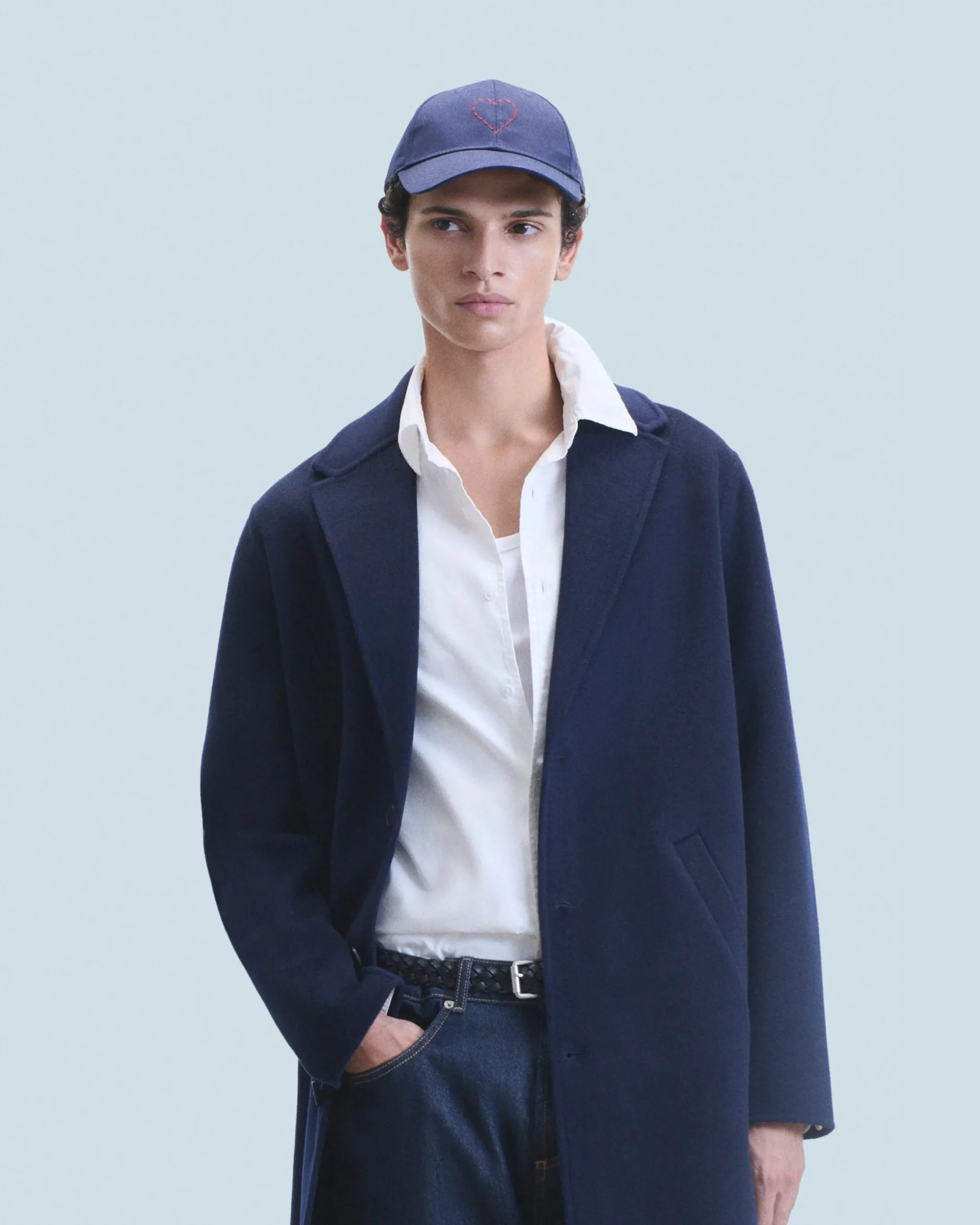 FROM FUTURE Cappellino con Visiera curva Cuore ricamato MarinaMilitare Discount