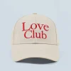 FROM FUTURE Cappellino con Visiera curva Love Club Sabbiadeldeserto Outlet