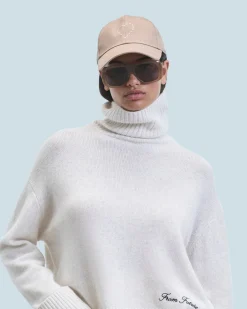 FROM FUTURE Cappellino con Visiera curva Cuore ricamato Taupe Outlet