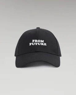 FROM FUTURE Cappellino con Visiera curva Logo Nero Cheap