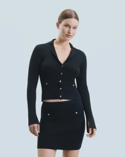 FROM FUTURE Cardigan-pullover Nero New