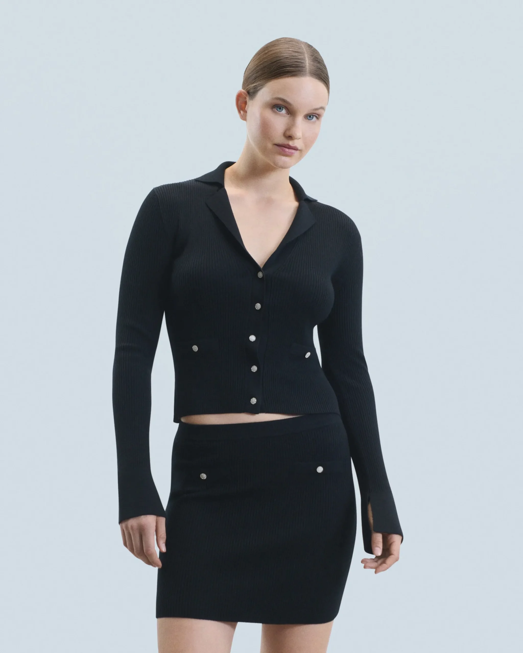 FROM FUTURE Cardigan-pullover Nero New
