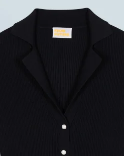 FROM FUTURE Cardigan-pullover Nero New