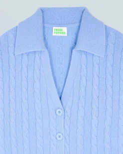 FROM FUTURE Cardigan-pullover a Coste FairyBlue Hot