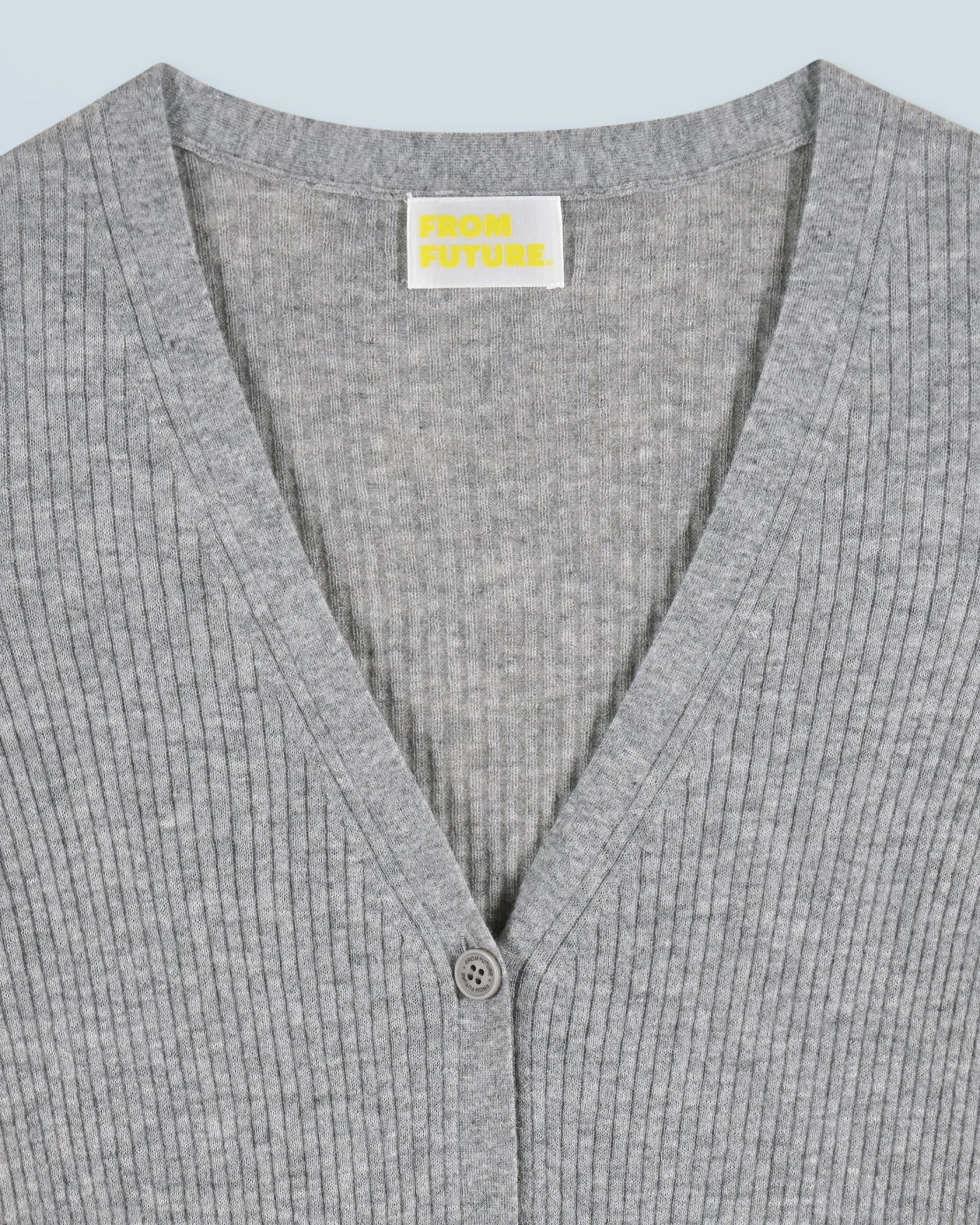 FROM FUTURE Cardigan-pullover Seconda pelle Grigioericascuro Best Sale