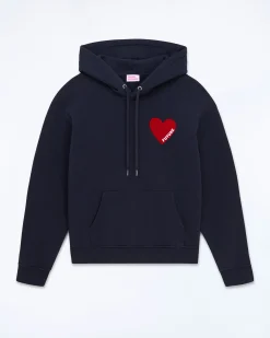 FROM FUTURE Felpa con Cappuccio Cuore MarinaMilitare Store