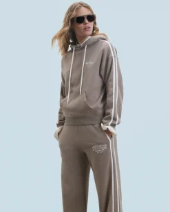 FROM FUTURE Felpa con Cappuccio Future Taupe Discount