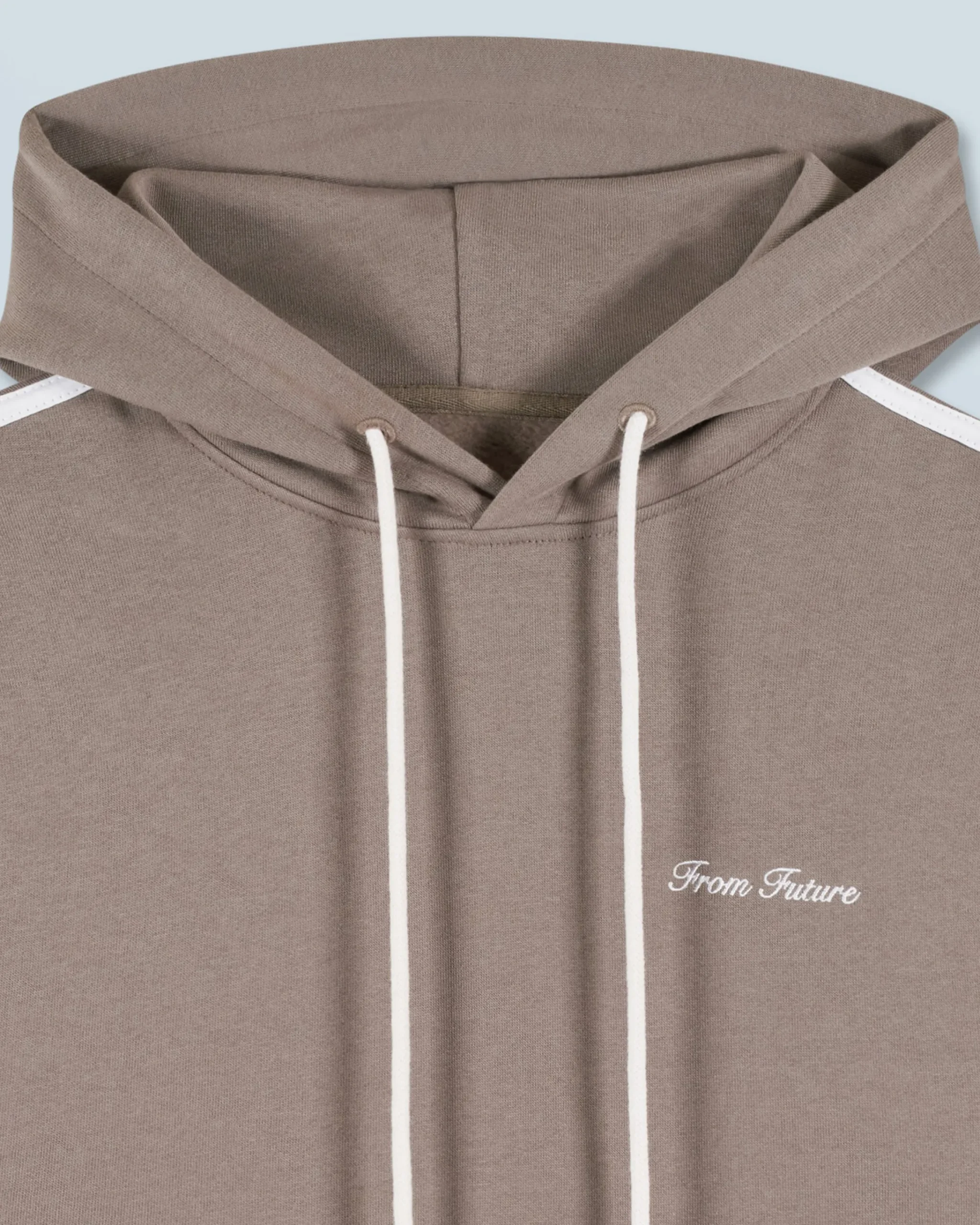 FROM FUTURE Felpa con Cappuccio Future Taupe Discount