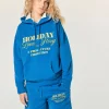 FROM FUTURE Felpa-maglione con Cappuccio SurfBlue Fashion