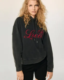 FROM FUTURE Felpa-maglione con Cappuccio Nerolavato Best Sale