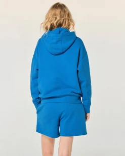 FROM FUTURE Felpa-maglione con Cappuccio SurfBlue Fashion