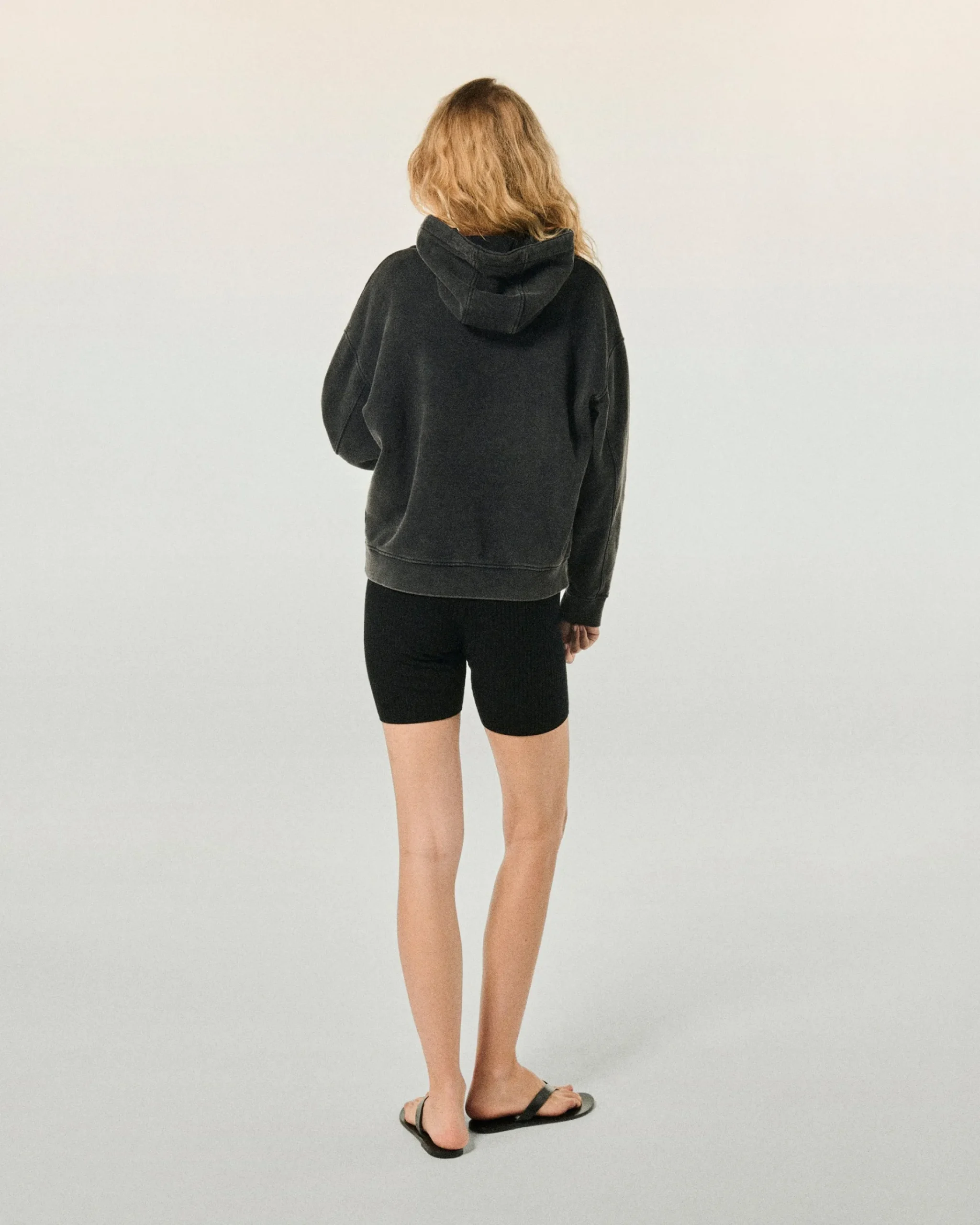 FROM FUTURE Felpa-maglione con Cappuccio Nerolavato Best Sale