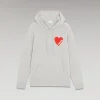 FROM FUTURE Felpa-pullover Cuore Leggera Grigioericachiaro Outlet