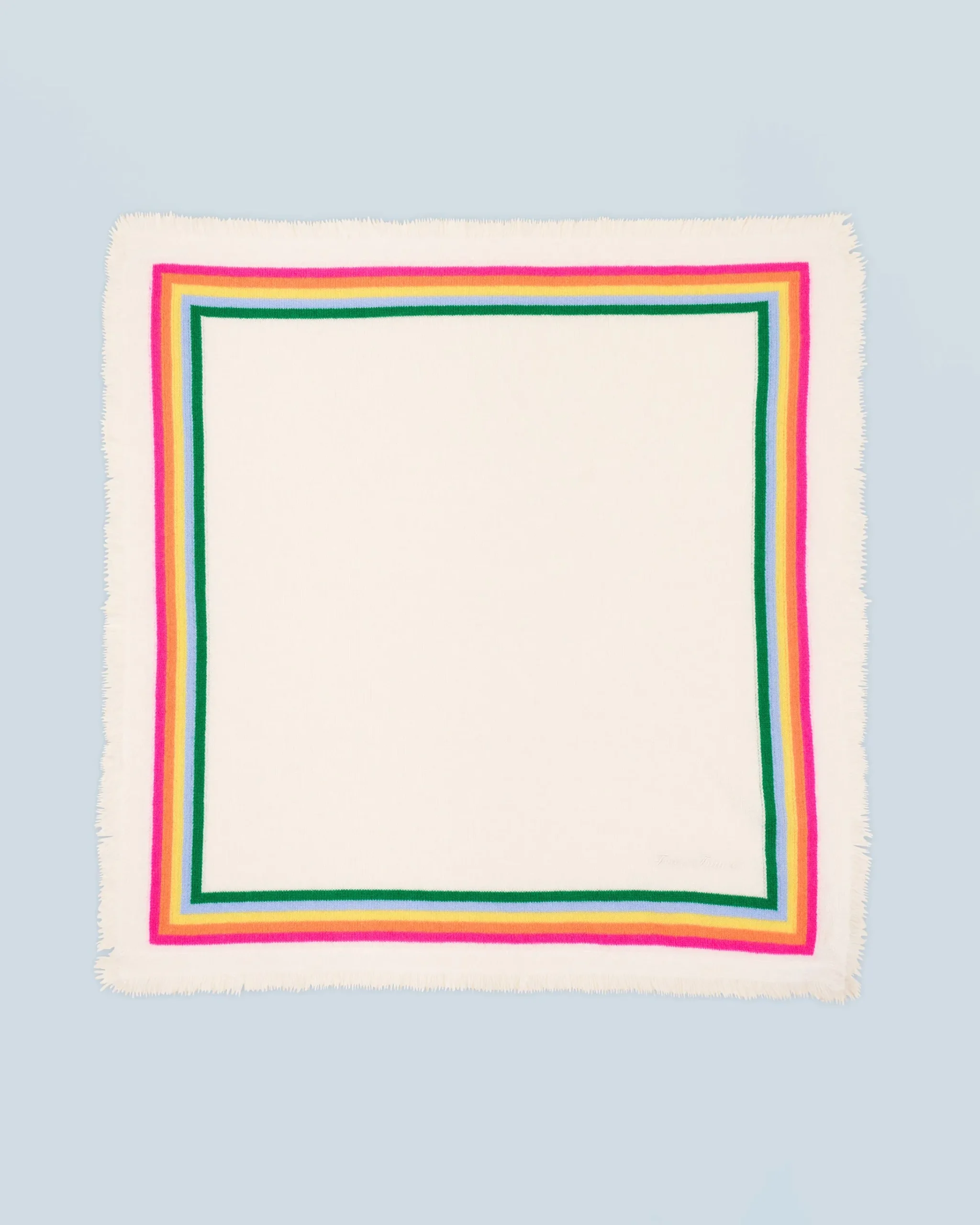 FROM FUTURE Foulard Regular Banda multicolore Ecrù Clearance