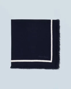 FROM FUTURE Foulard Regular Bicolore MarinaMilitare Cheap