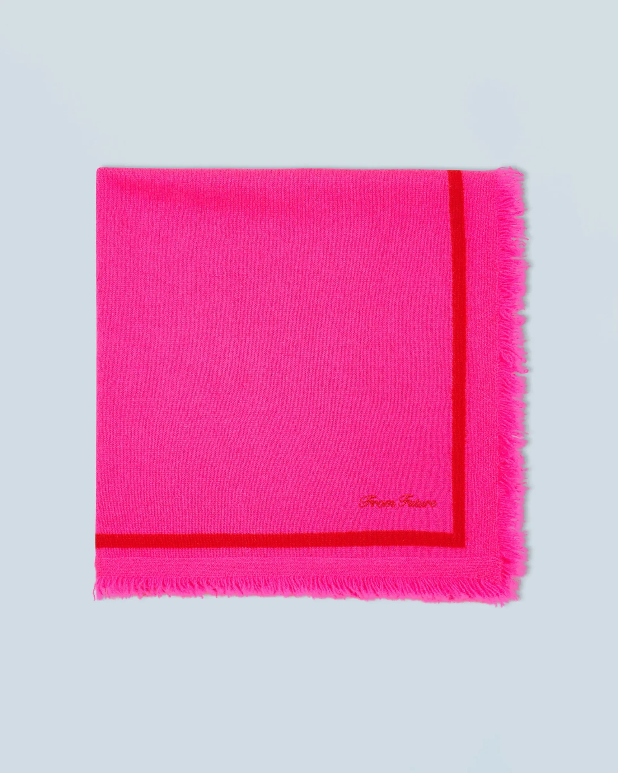 FROM FUTURE Foulard Regular Bicolore Fuschiainvernale Sale