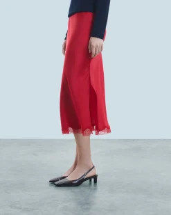 FROM FUTURE Gonna Midi HotRed Clearance