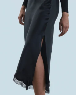 FROM FUTURE Gonna Midi Nero Discount