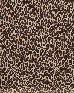 FROM FUTURE Gonna Midi Mussolina WinterLeopard Fashion