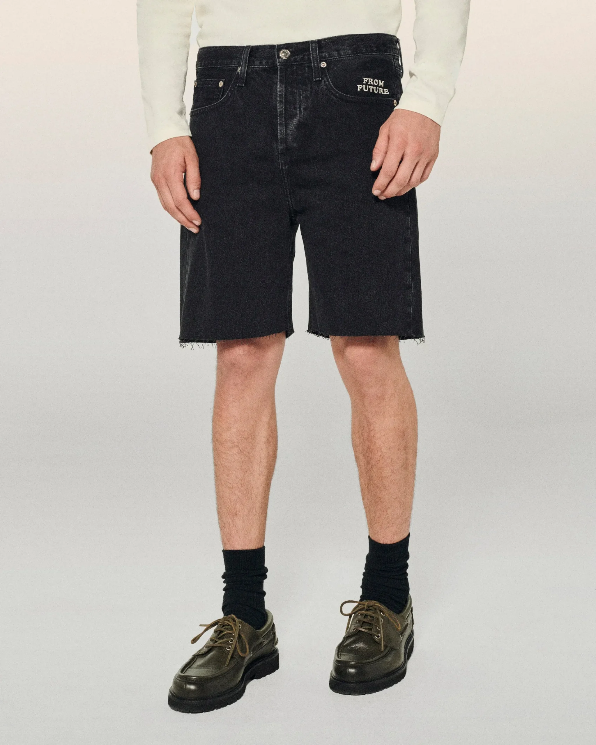 FROM FUTURE Jack Short Jean Nero Online