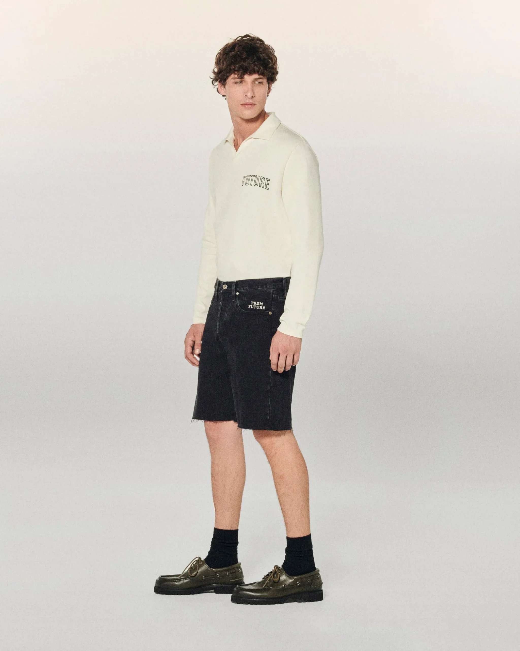 FROM FUTURE Jack Short Jean Nero Online