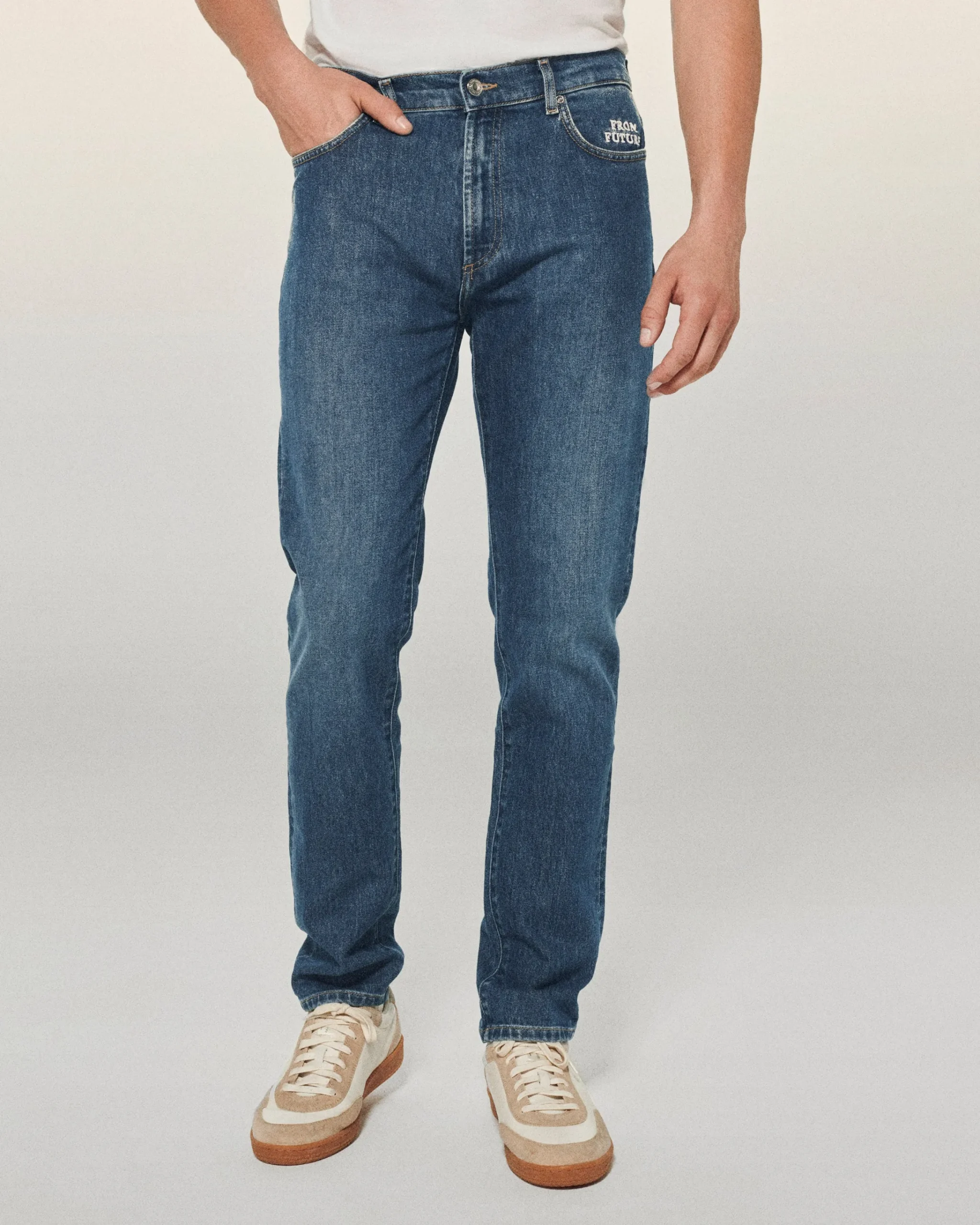 FROM FUTURE Jacob Jean Slim Fit BleuClair Fashion