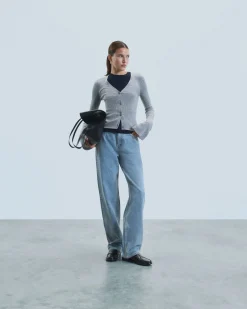 FROM FUTURE Jamie Jean Straight Cut LightBlue Fashion