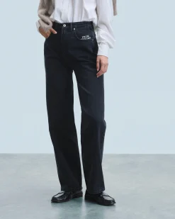 FROM FUTURE Jamie Jean Straight Cut Nero Clearance