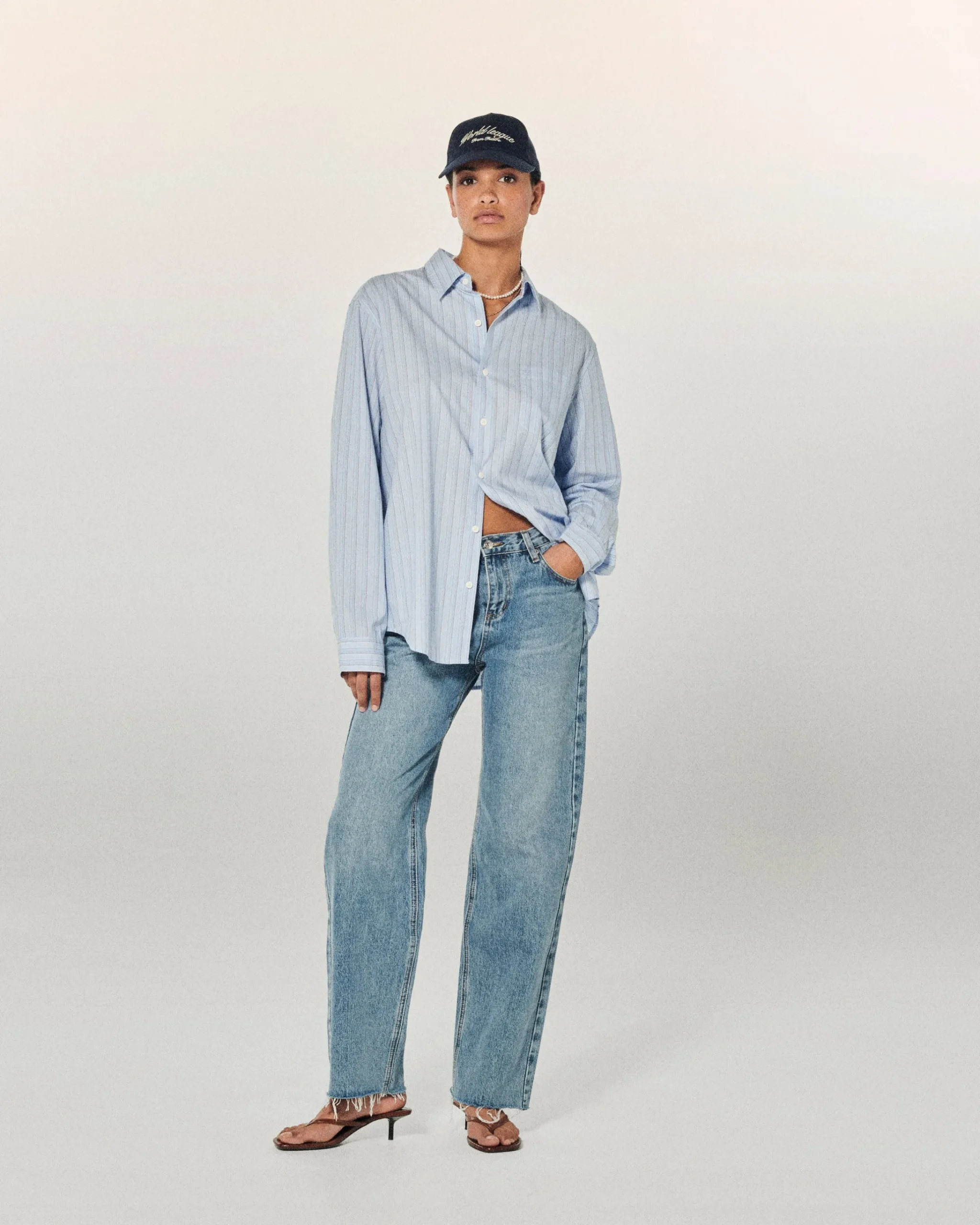 FROM FUTURE Jean Jackie MediumBlue Best Sale