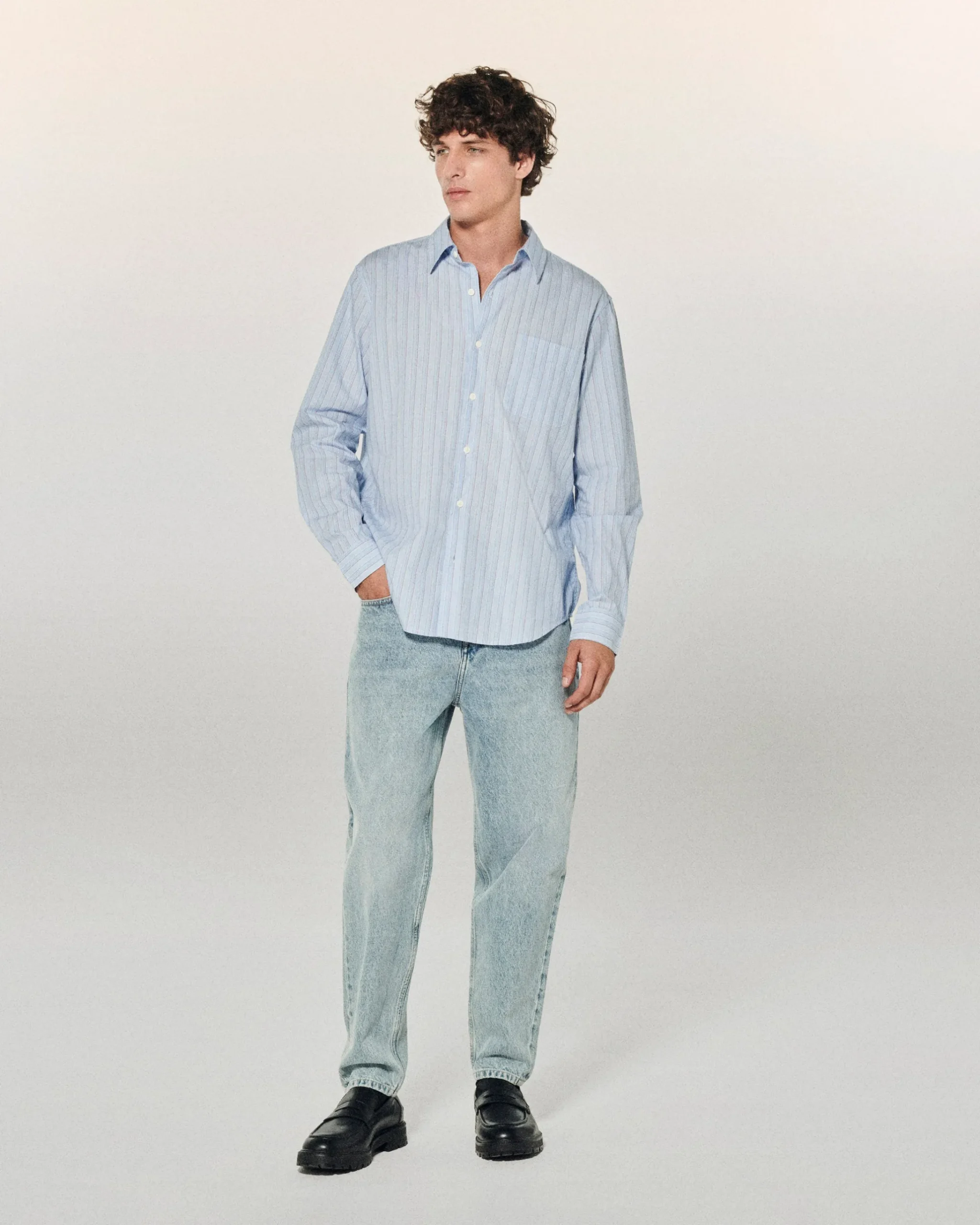 FROM FUTURE Jean rastremale Jackson LightBlue Store