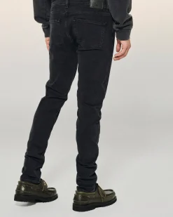 FROM FUTURE Jean Skinny John WashedBlack Flash Sale