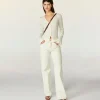 FROM FUTURE Jeans Larghi Ecrù Hot