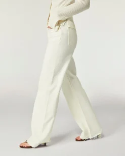FROM FUTURE Jeans Larghi Ecrù Hot