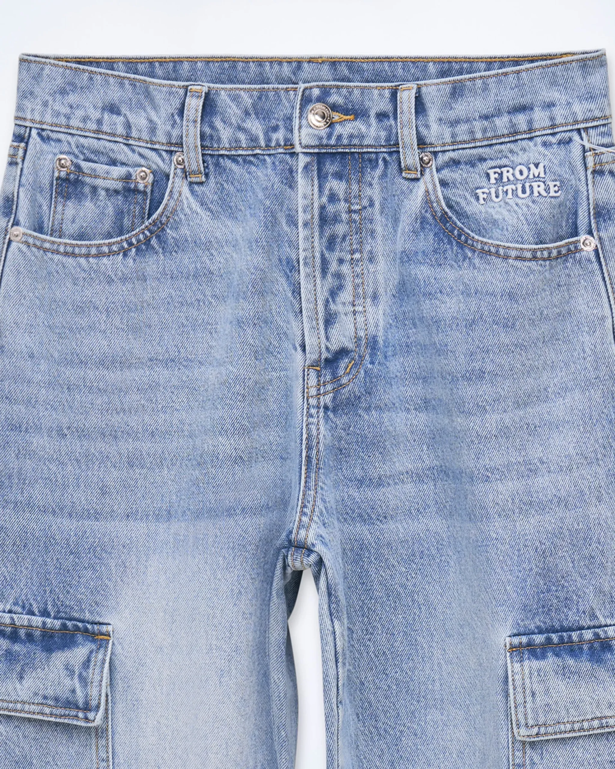 FROM FUTURE Jeans Larghi Bambinablu New