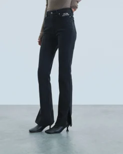 FROM FUTURE Joe Jean Bootcut Lit Nero Cheap
