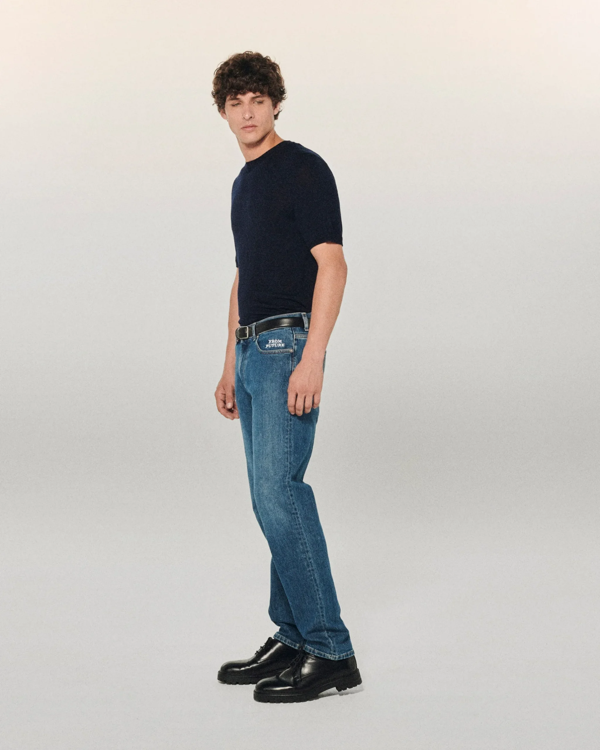 FROM FUTURE Joey Jean Straight Cut BleuIndigo Best Sale
