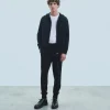 FROM FUTURE Joggers Dritti Basic Nero Online