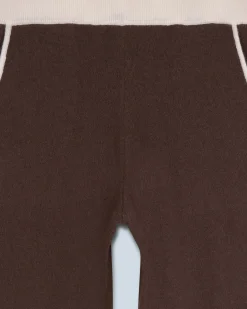 FROM FUTURE Joggers Larghi Bicolori Cioccolato Clearance