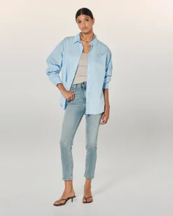 FROM FUTURE Johnny Jean Slim Fit BleuClair Hot