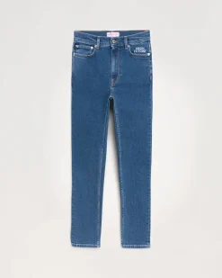 FROM FUTURE Johnny Jean Slim Fit BleuFoncé Online